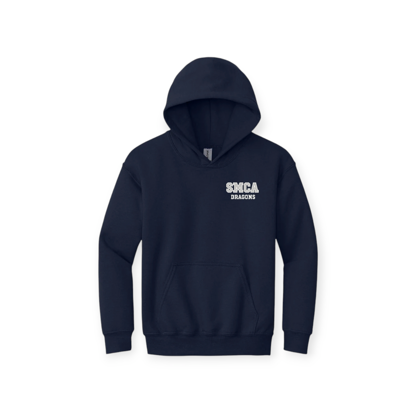Embroidered SMCA Heavy Blend Hoodie - Youth