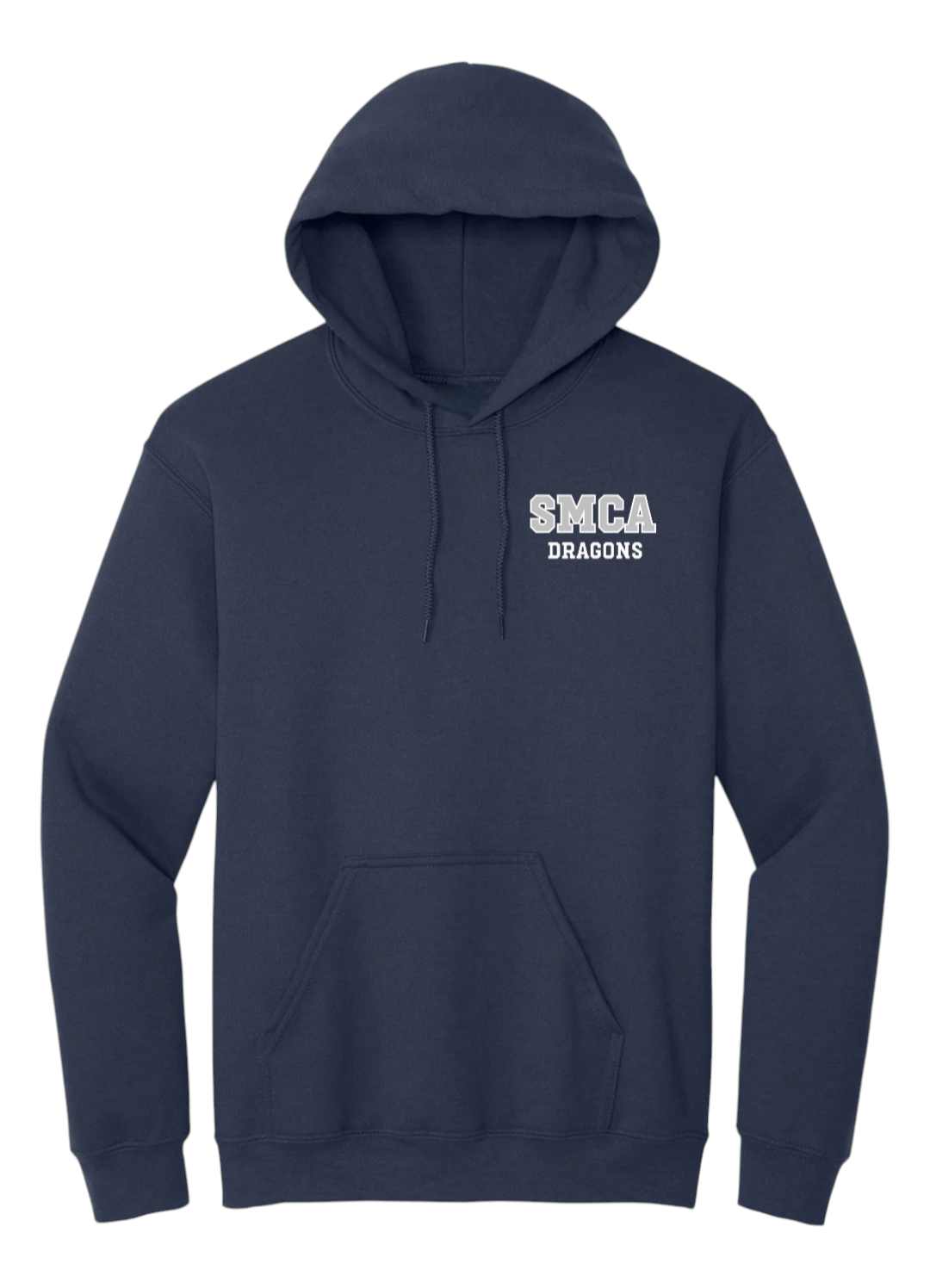 Embroidered SMCA Heavy Blend Hoodie - Adult