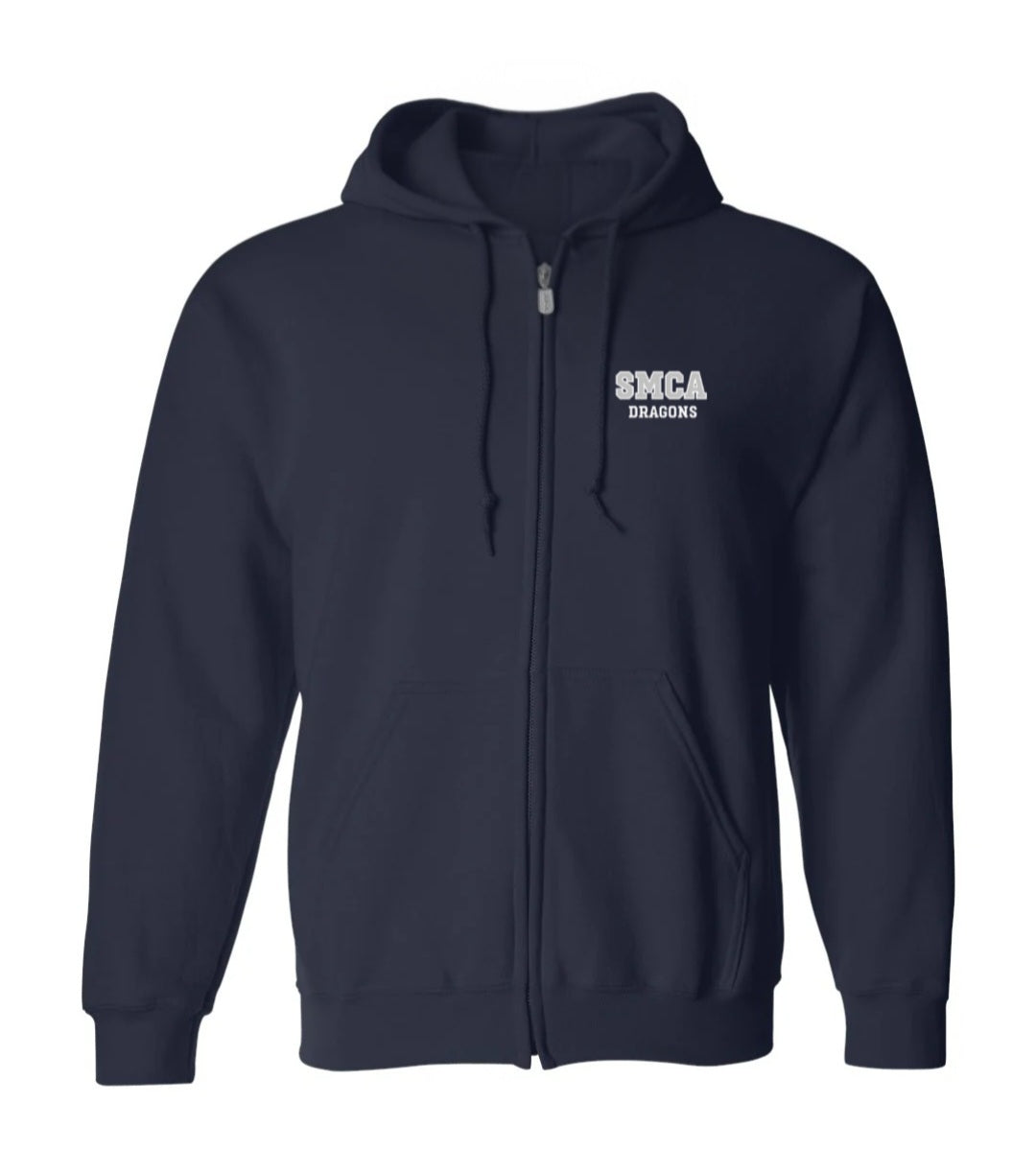 SMCA Cotton Zip-up Hoodie - Adult