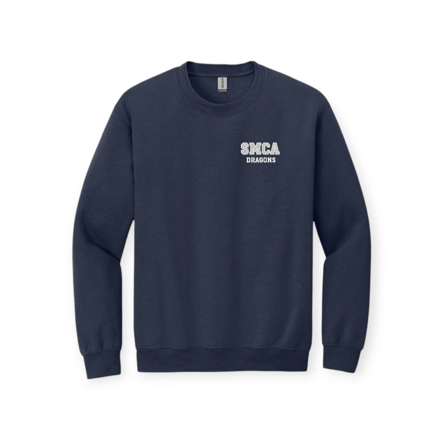 Embroidered SMCA Cotton Crewneck - Youth