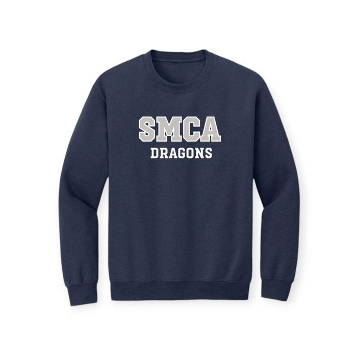 SMCA Cotton Crewneck - Adult - Printed Logo