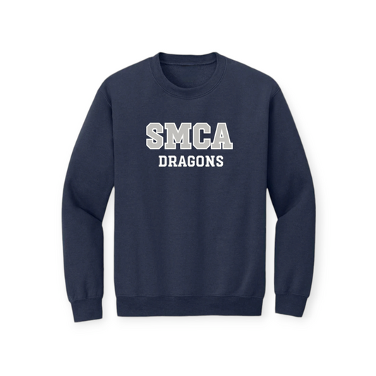 SMCA Cotton Crewneck - Adult - Printed Logo