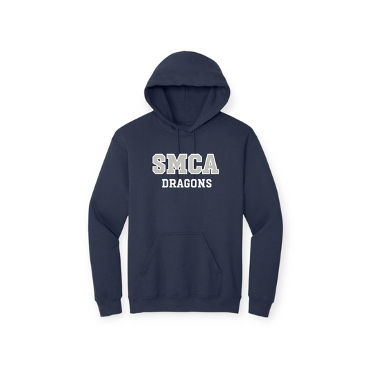Embroidered SMCA Heavy Blend Hoodie - Adult