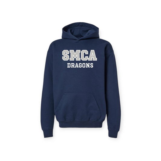 SMCA Heavy Blend Hoodie - Youth - Print Logo